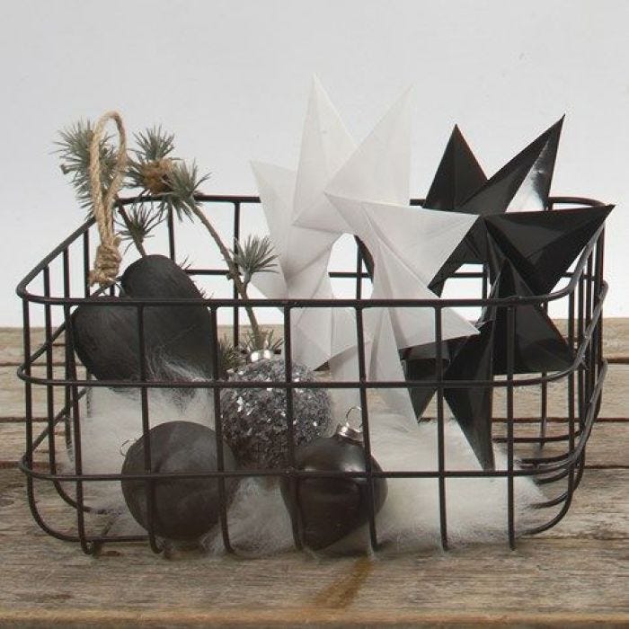 Folded Stars and painted hanging Decorations