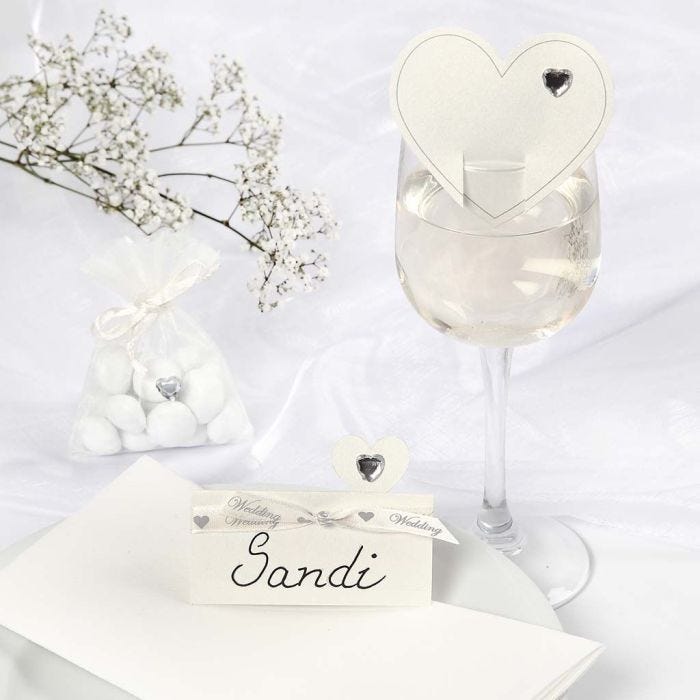 Romantic white Wedding Decorations