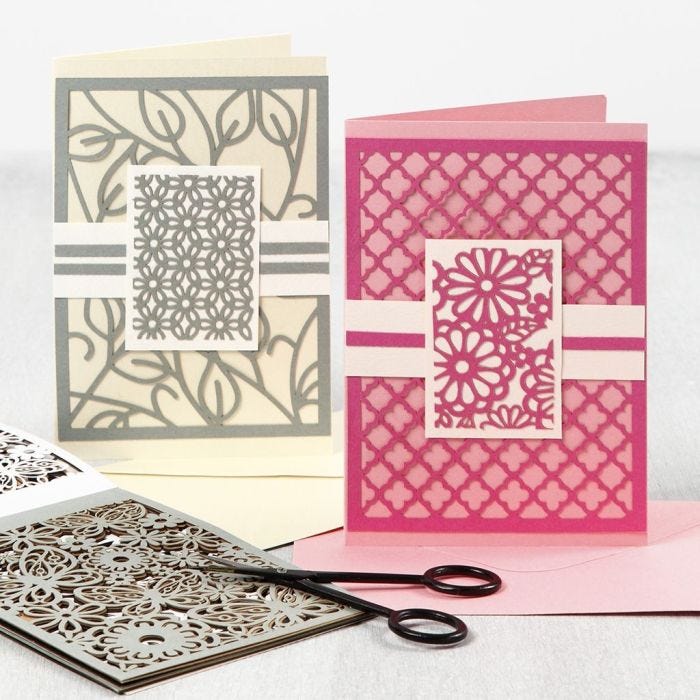 Greeting Cards with laced Card Designs