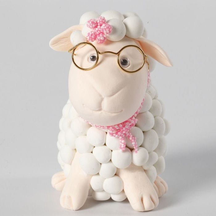 Funny Friends Silk Clay Easter Lamb