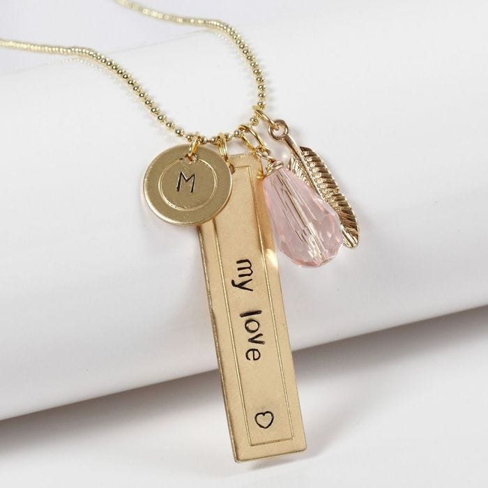 Personal Jewellery with Metal Tags
