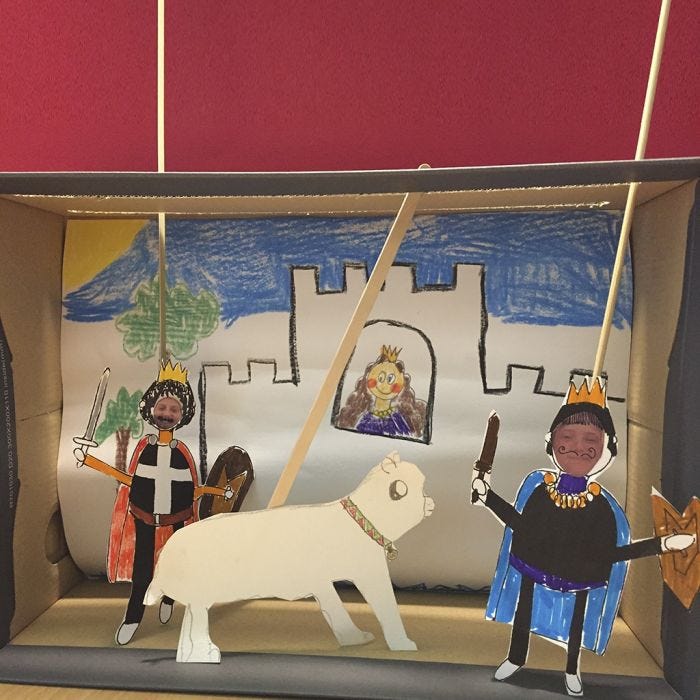 A Puppet Theatre in a Shoe Box