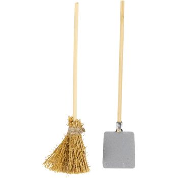 3 Sets Broom Dustpan And Bucket Small Broom Brush Mini Broom