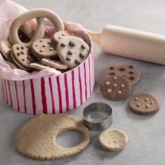 Silk Clay biscuits for the play kitchen
