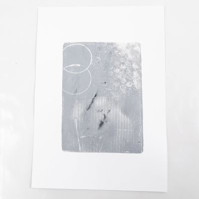 How to make gel prints with texture