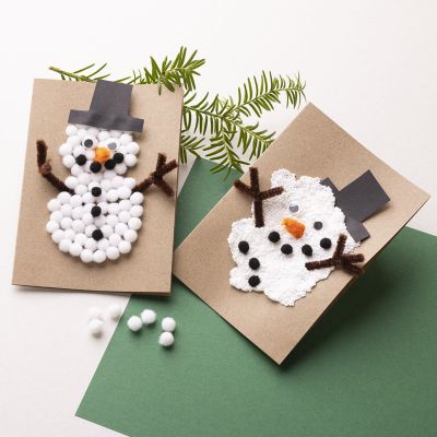 Christmas Cards with Snowmen