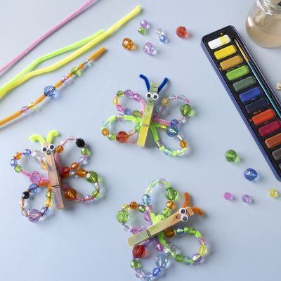 Clothes pin butterflies