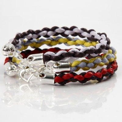 Braided Bracelets using the Japanese Technique