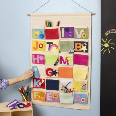 Organiser with personal space for each child 