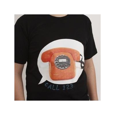 A Transfer Design on a T-Shirt