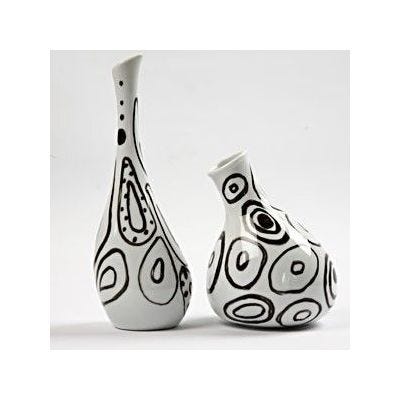 Porcelain decorated with Glass & Porcelain Markers