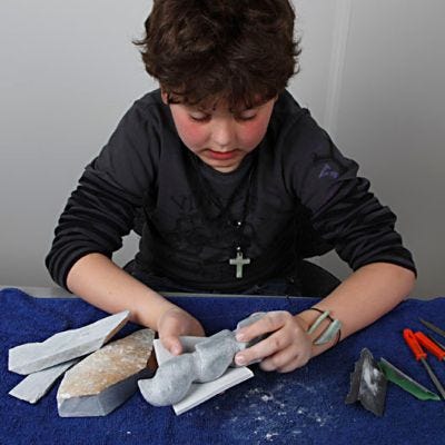 Soapstone figure
