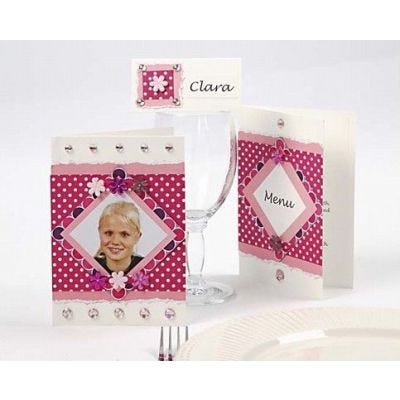 Pink Color Bar Cards