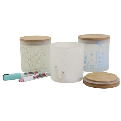 Decorative storage jars with beautiful designs