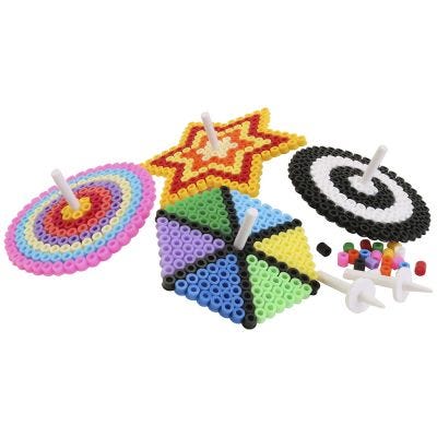 Fun fuse bead spinning top