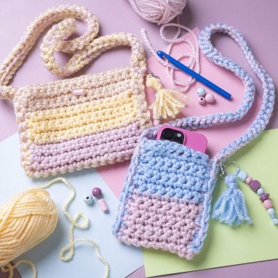 Starter Craft Kit: Learn how to crochet a bag