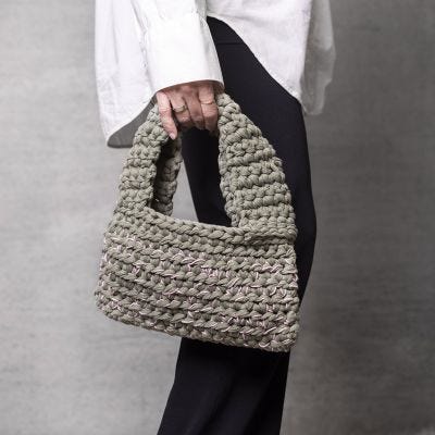 Chunky Crocheted Bag