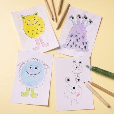Colour Your Own Monsters