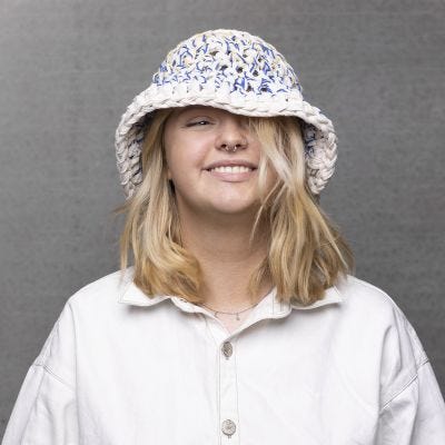 Crocheted Chunky Bucket Hat