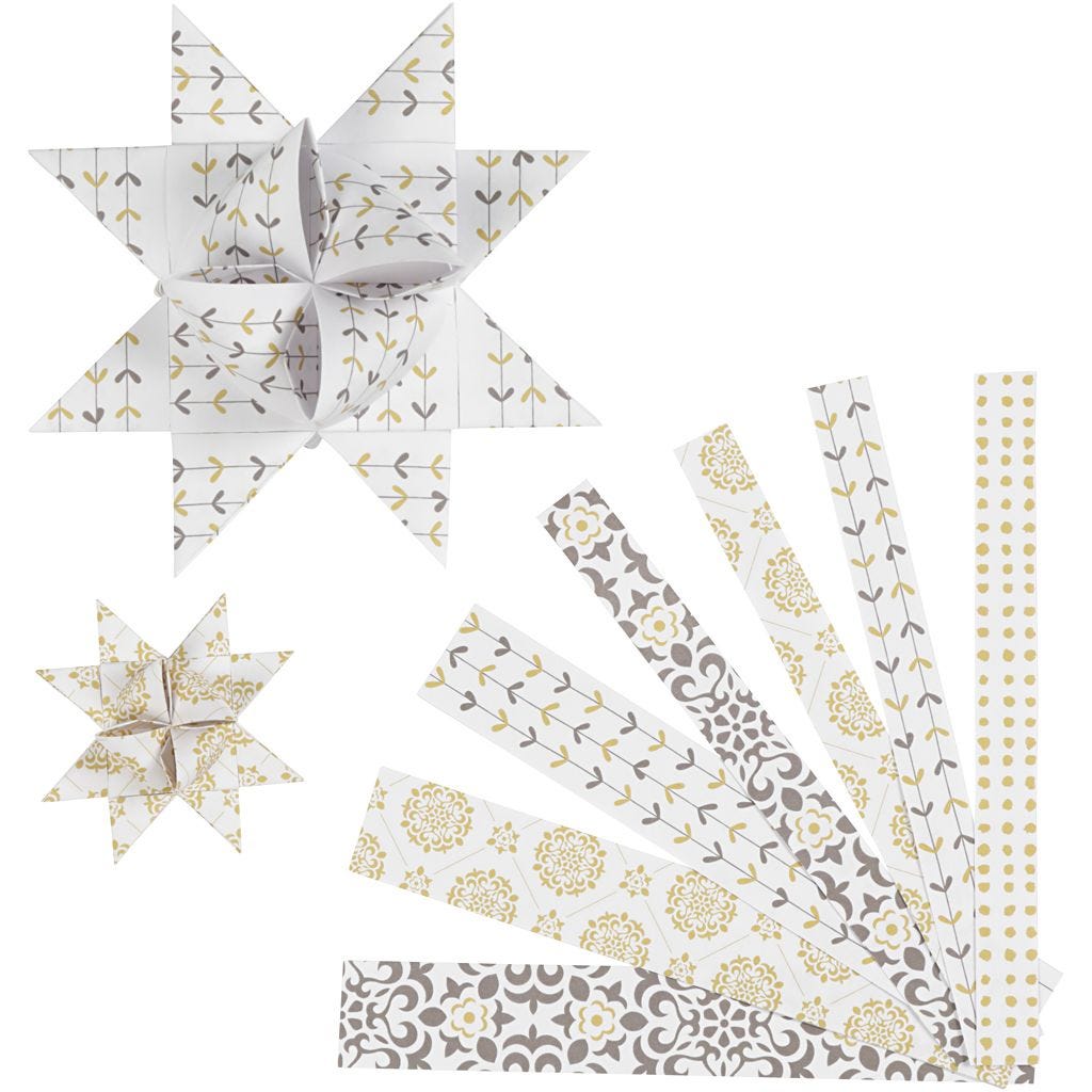 Paper Star Strips
