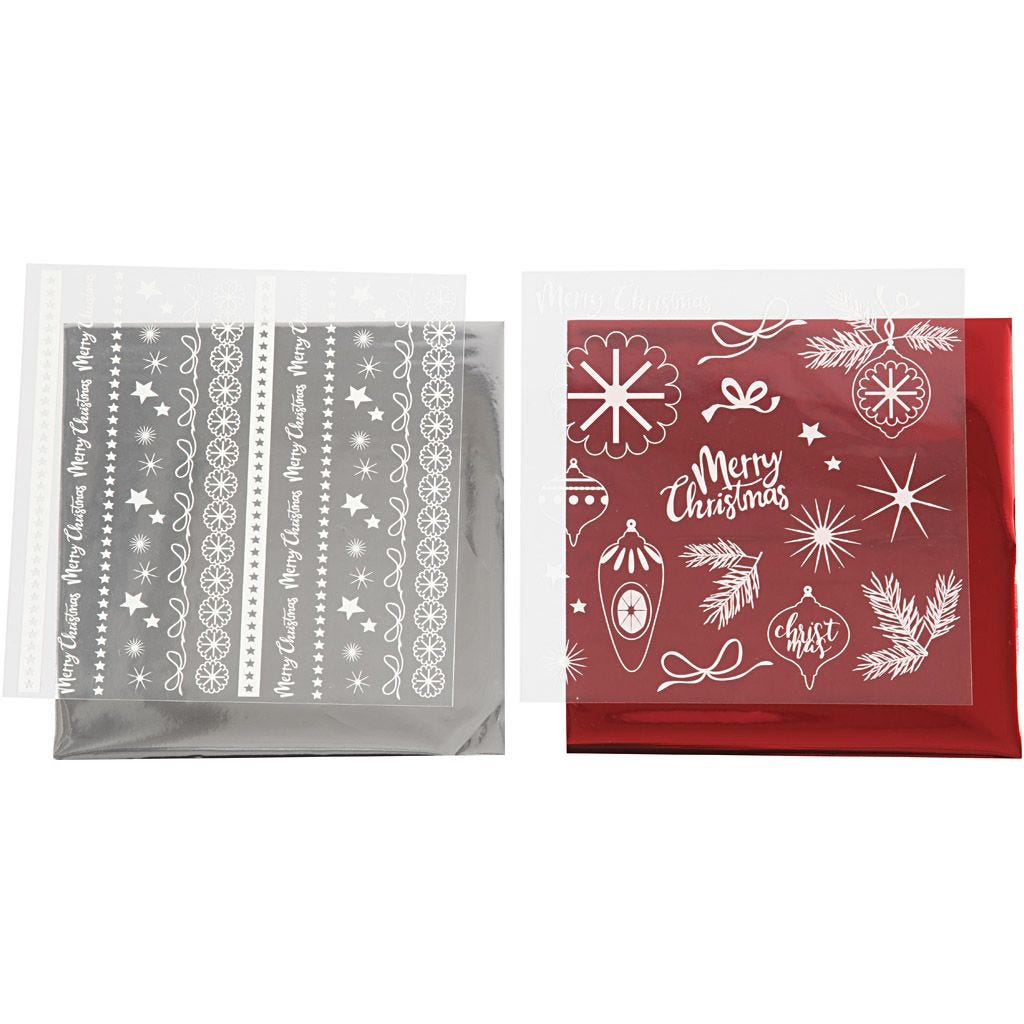 Deco Foil and transfer sheet