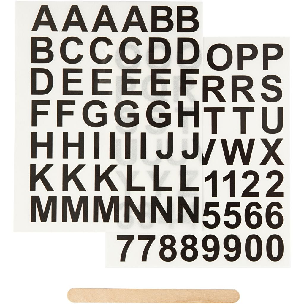 Rub-on Stickers