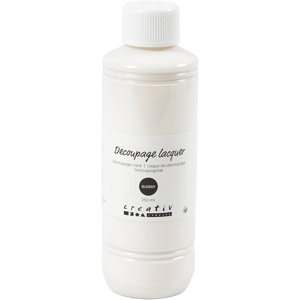 Decoupage lacquer