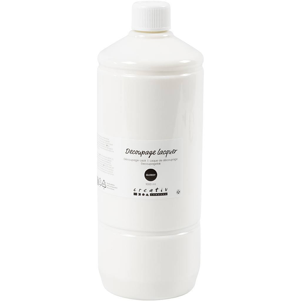 Decoupage lacquer