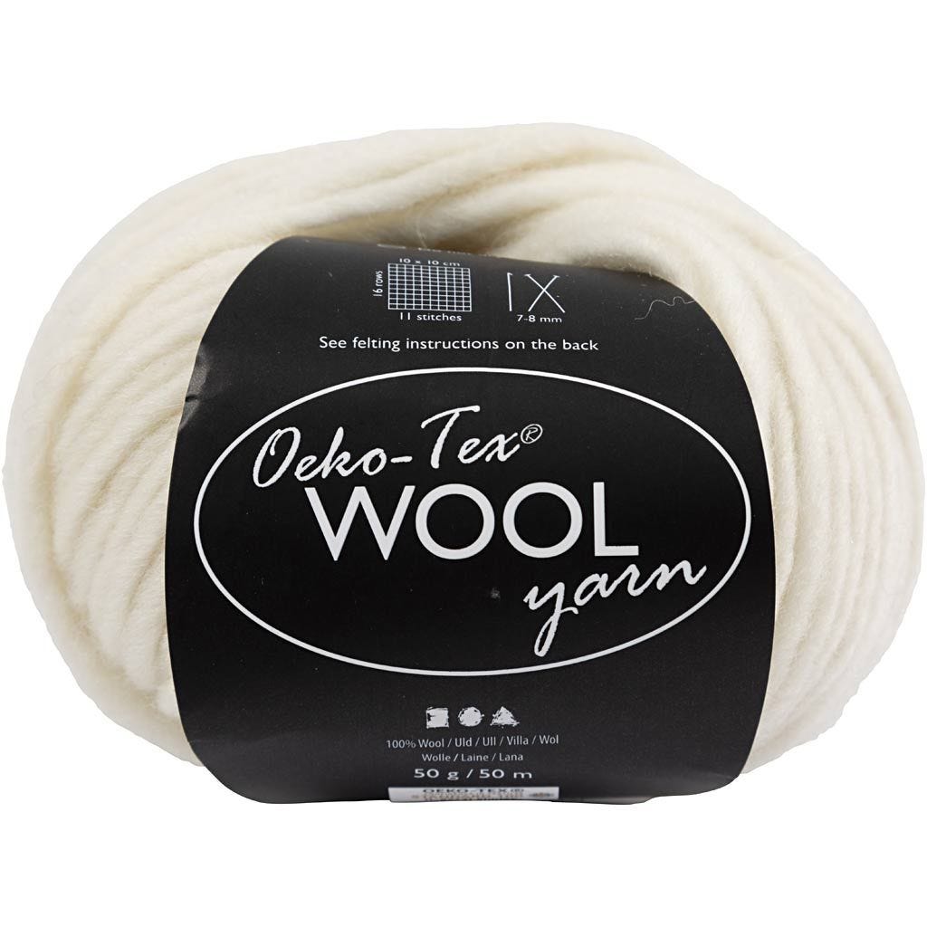 Wool yarn