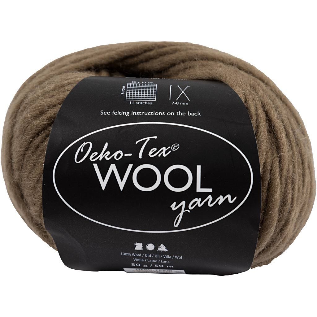 Wool yarn