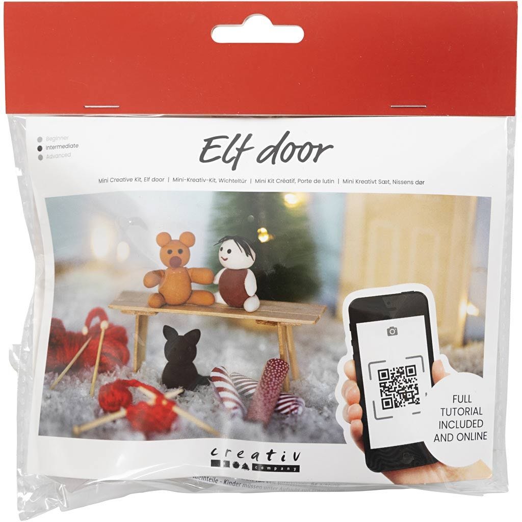 Mini Craft Kit Elf Door