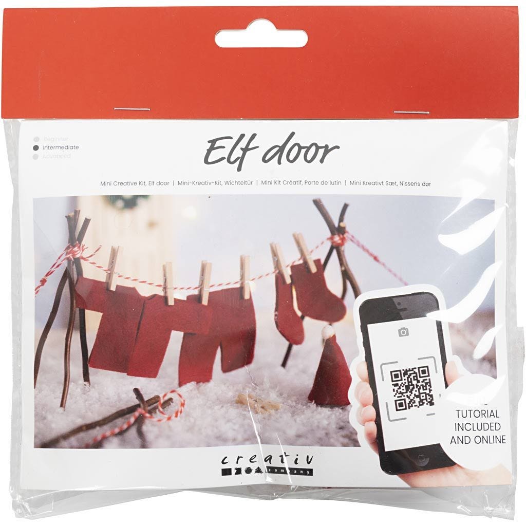 Mini Craft Kit Elf Door