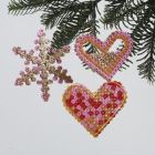 Christmas Decorations with Beads