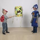 Foam Rubber Masks and Decorations for the Carnival Party