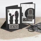Greeting Cards decorated with a Cutting out and Design Paper