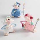 Fairies modelled from Silk Clay and Foam Clay