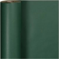 Wrapping Paper, W: 50 cm, 60 g, green, 100 m/ 1 roll