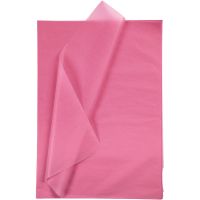 Tissue paper, 50x70 cm, 14 g, pink, 10 sheet/ 1 pack