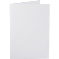 Cards, card size 10,5x15 cm, 220 g, white, 10 pc/ 1 pack