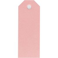 Manila tags, size 3x8 cm, 220 g, light red, 20 pc/ 1 pack
