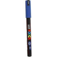 Posca Marker, no. PC-1MR, line 0,7 mm, blue, 1 pc