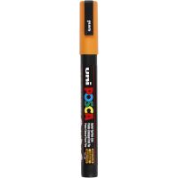 Posca Marker, no. PC-3M, line 0,9-1,3 mm, bright yellow, 1 pc