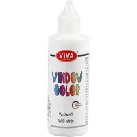 Viva Decor Window Color, white, 90 ml/ 1 bottle