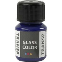 Glass Color Transparent, brilliant blue, 30 ml/ 1 bottle