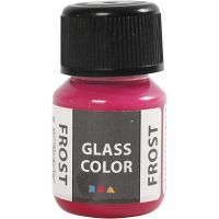 Glass Color Frost, red, 30 ml/ 1 bottle