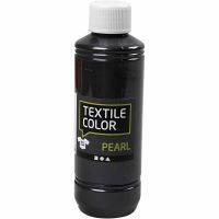 Textile Color Paint, mother of pearl, grey, 250 ml/ 1 bottle