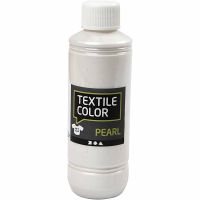 Textile Color Paint, mother of pearl, base, 250 ml/ 1 bottle