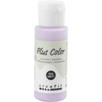 Plus Color Craft Paint, pale lilac, 60 ml/ 1 bottle