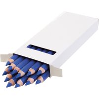 edu jumbo coloured pencils, thickness 10 mm, lead 6,25 mm, dark blue, 12 pc/ 1 pack