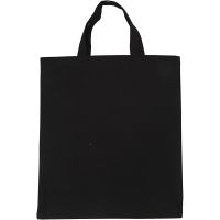 Tote bag , size 38x42 cm, 135 g, black, 1 pc